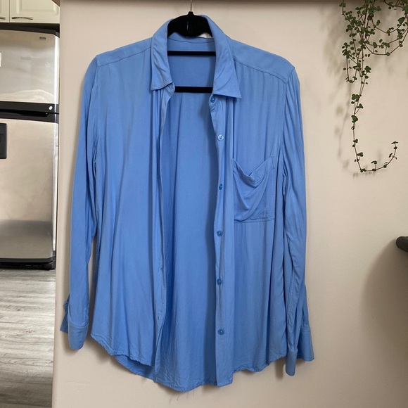 Sky blue Talula button up - Picture 1 of 3